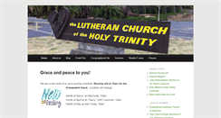 Desktop Screenshot of holytrinityvallejo.org