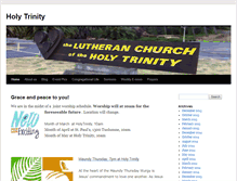 Tablet Screenshot of holytrinityvallejo.org